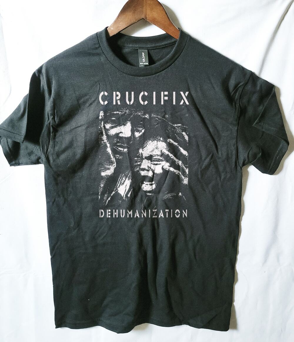 Crucifix  band t shirt  Size Medium Black